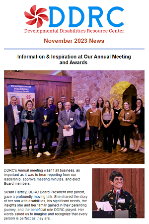 November 2023 DDRC Newsletter